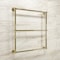 Kingston Brass 30" x 32" Wall Mount Towel Rack, Polished Brass DTM32303PB - alternate 3